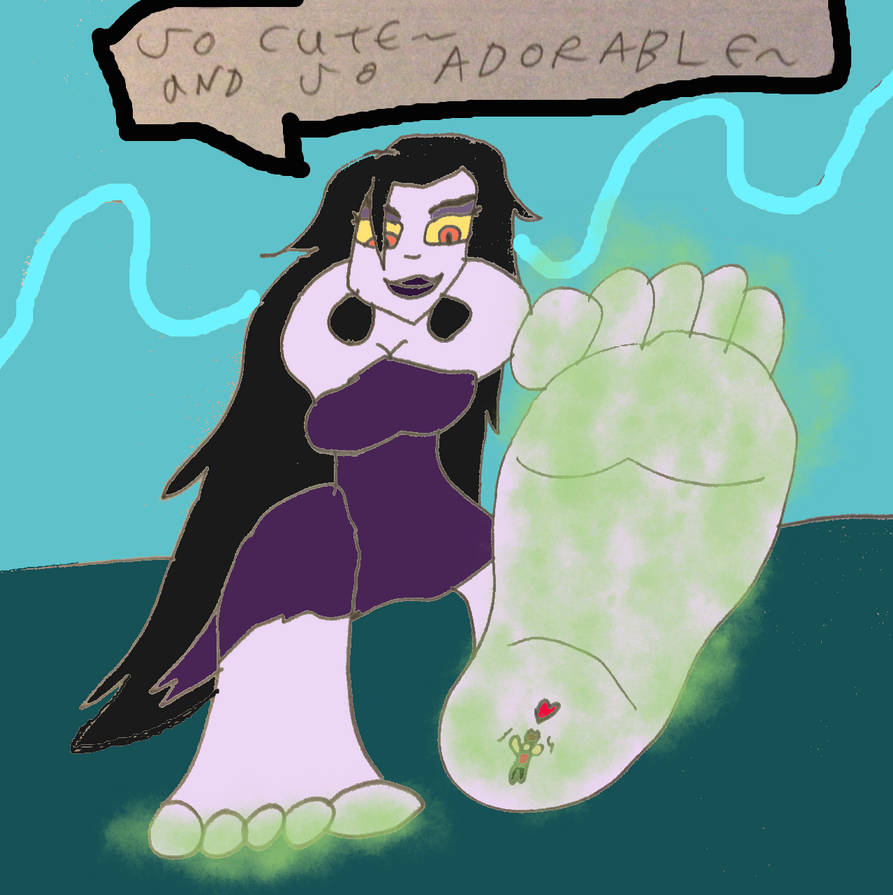 A Goddess' Smelly Feet by SuperSaiyanPlusUltra on DeviantArt