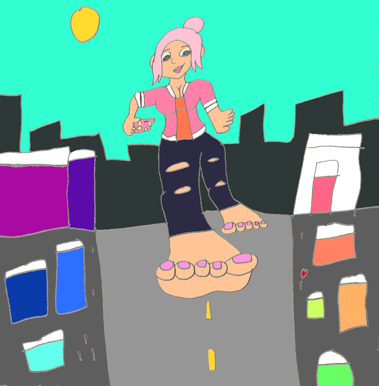 Barefoot stroll At Royal Falls by SuperSaiyanPlusUltra on DeviantArt