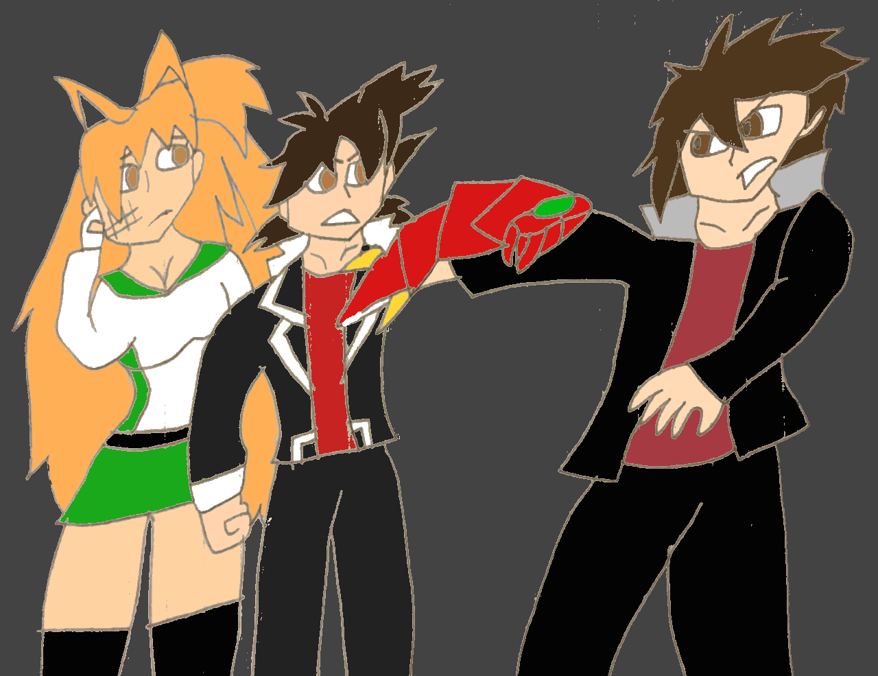 Dont you dare hit her again by SuperSaiyanPlusUltra on DeviantArt