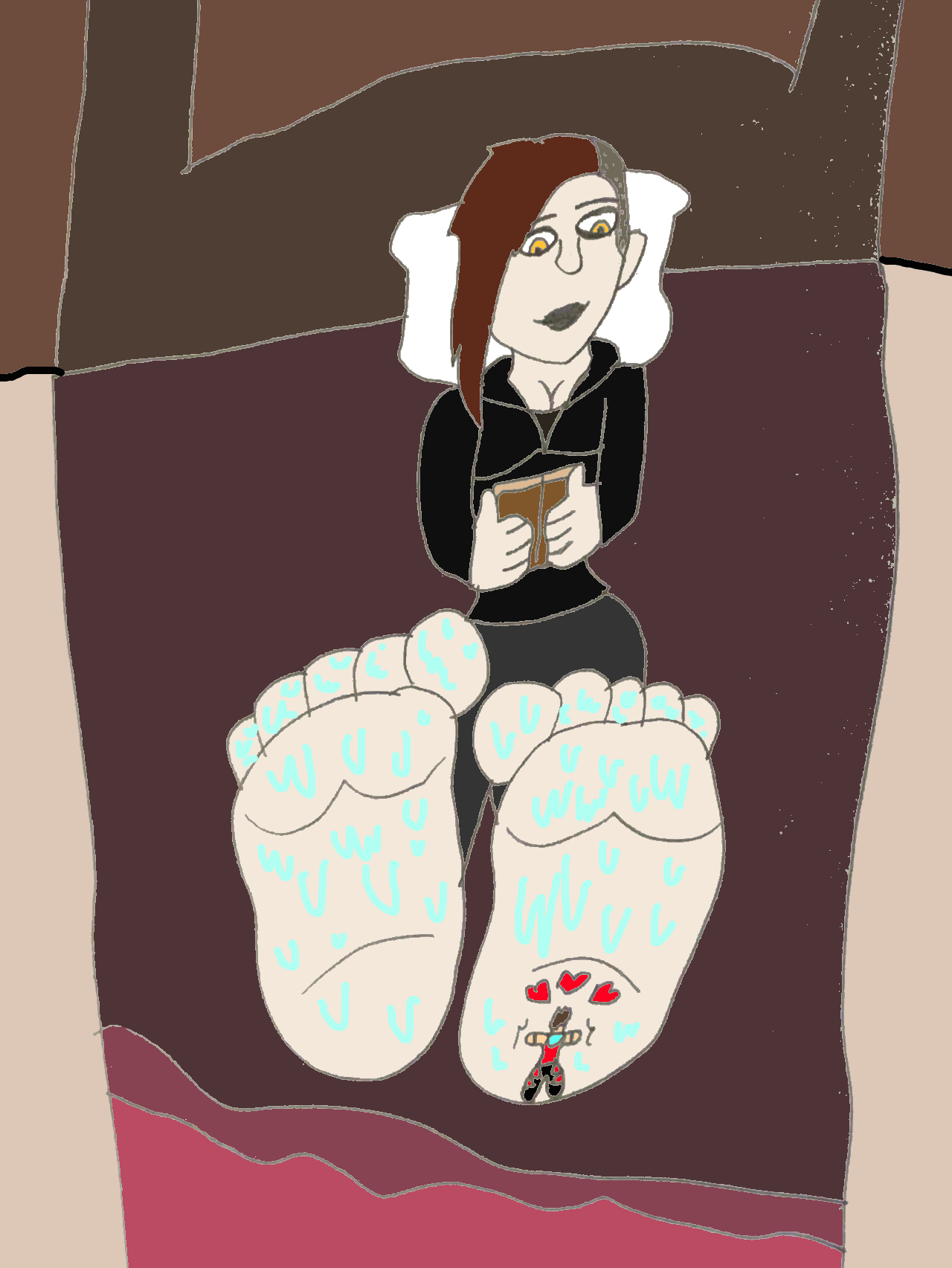 At Danielas Sweaty Soles by SuperSaiyanPlusUltra on DeviantArt