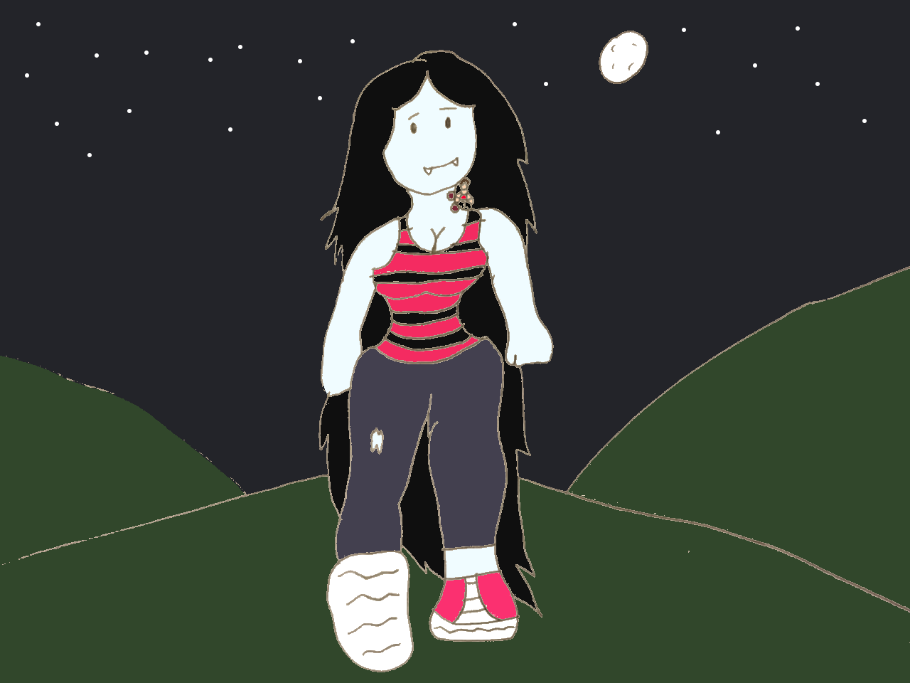 Midnight Stroll With Giantess Marceline by SuperSaiyanPlusUltra on ...