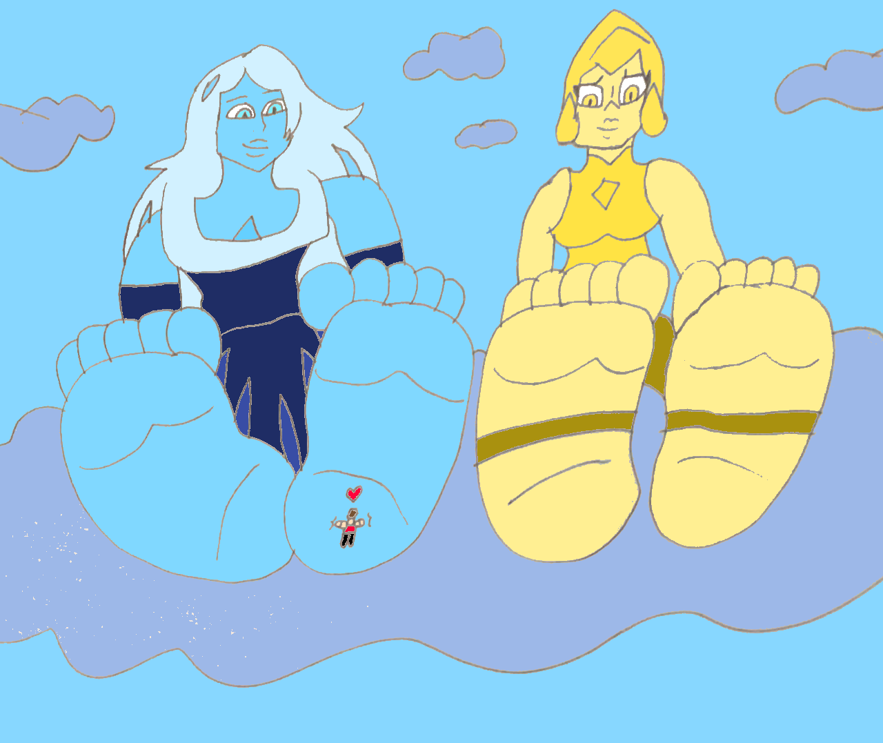 At The Diamonds Soles by SuperSaiyanPlusUltra on DeviantArt