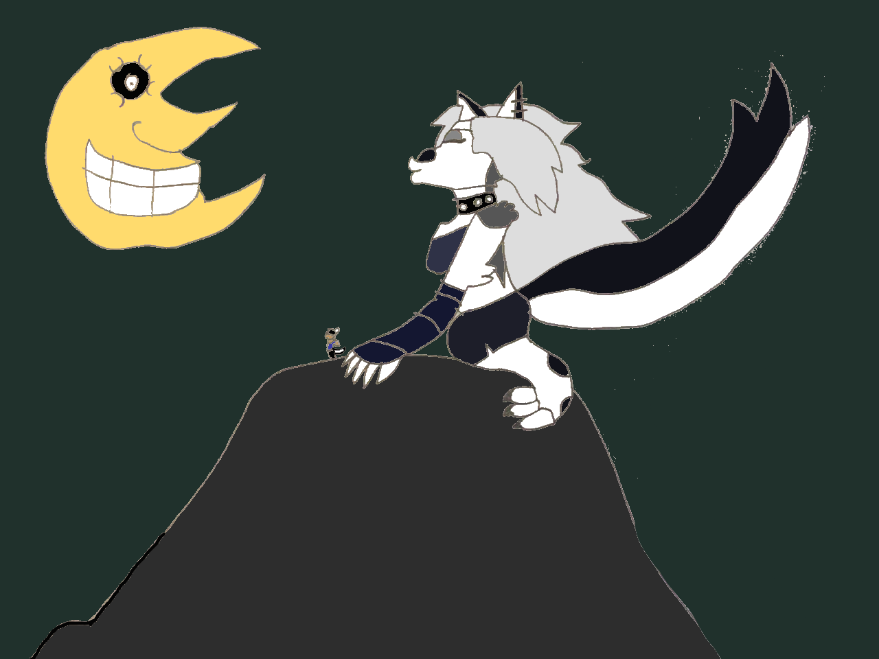 Howling With Giantess Loona by SuperSaiyanPlusUltra on DeviantArt