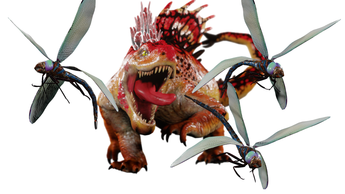 Skull island dragoonfly FBX/XBS by maguma-sama on DeviantArt
