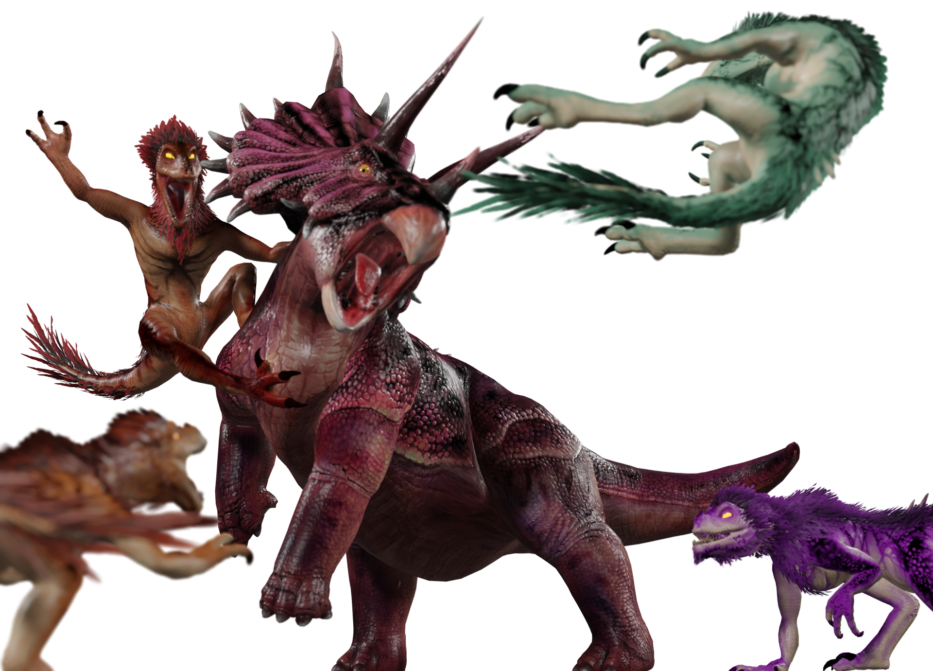 Triceratops skull island FBX/XPS by maguma-sama on DeviantArt