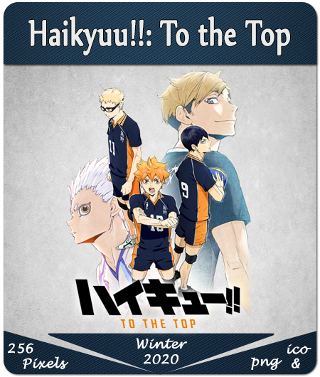 Haikyuu!!: To the Top - Anime Icon by Sleyner on DeviantArt