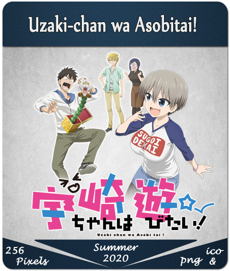 Get Wallpaper Uzaki Chan Wa Asobitai Anime Icon By Sleyner On Deviantart Free