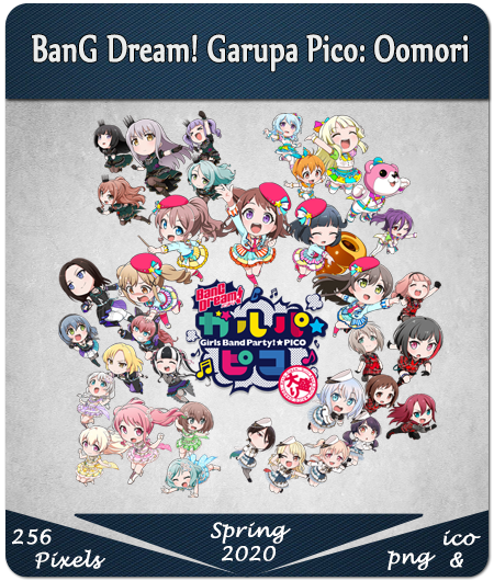 BanG Dream! Girls Band Party!☆PICO～OHMORI～, Anime