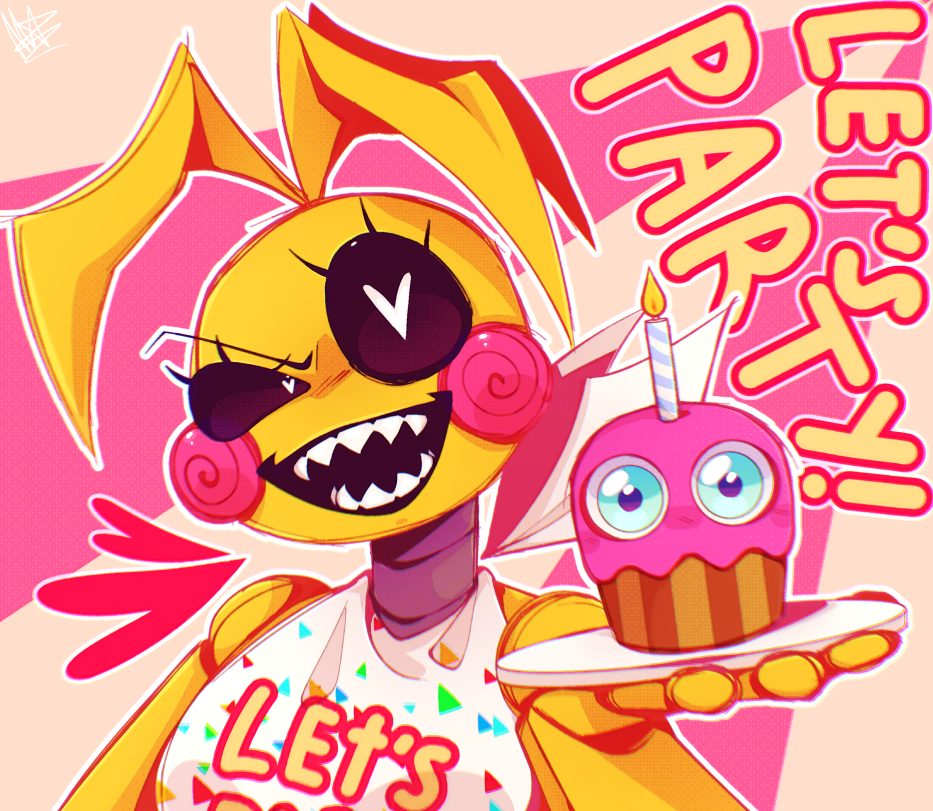 Five Nights At Freddy's 2 - Toy chica fanart by jgamerboy0812 on DeviantArt