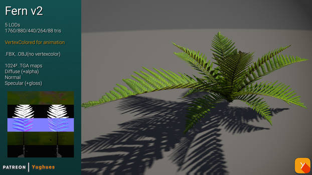 Free Fern Plant V2 Redux