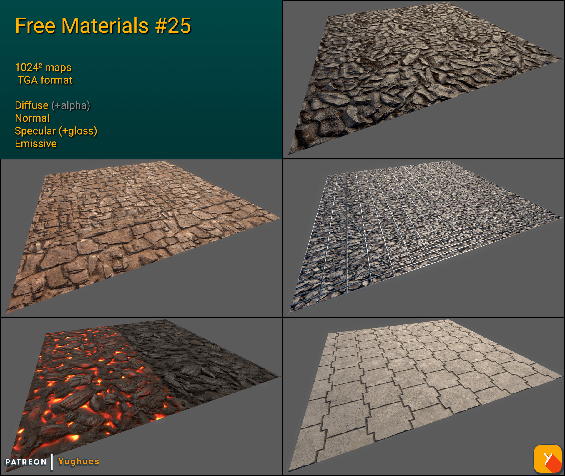 Free Materials Pack #25 Redux