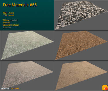 Free Materials Pack #55 Redux