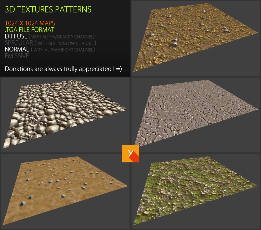 Free Textures Pack 64 by Yughues on DeviantArt