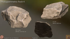 [Free] Photogrammetric Rock 4