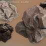 [Free] Photogrammetric Rock 4 - Cluster