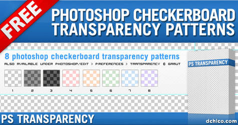 Photoshop Transparency Pattern