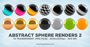 Abstract Sphere Renders 2