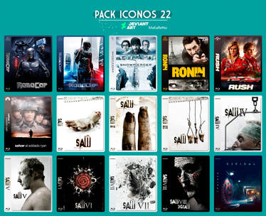 PELICULAS - Pack iconos 22