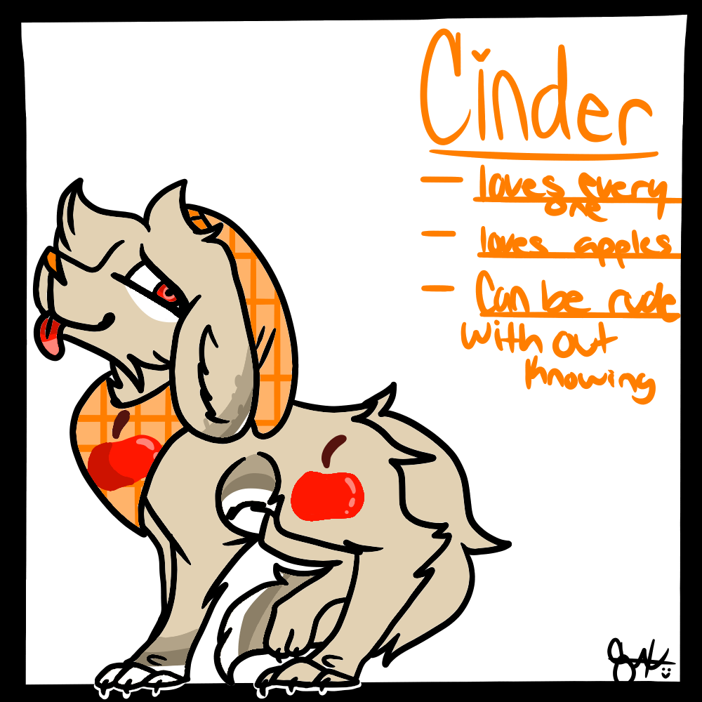 Cinder by SaltyWolfie on DeviantArt
