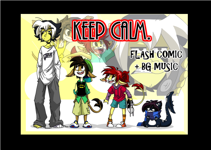 Keep Calm- Flashcomic