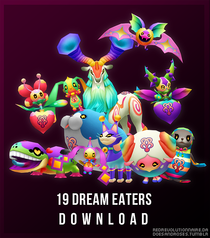 Dream Eaters pack part 1 [DOWNLOAD] by redRevolutionnaire on DeviantArt