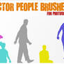 Vector People Brushes 02