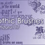 Gothic Brushes