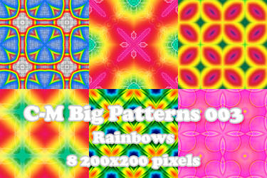 C-M Big Patterns 003 - Rainbow