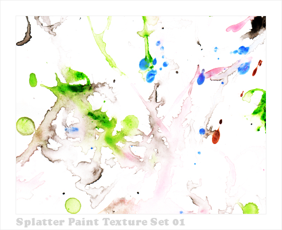 C-M Splatter Textures 001