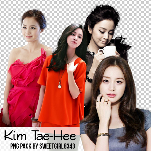 Kim Tae Hee PNG Pack