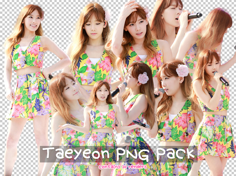 Taeyeon (SNSD) PNG Pack