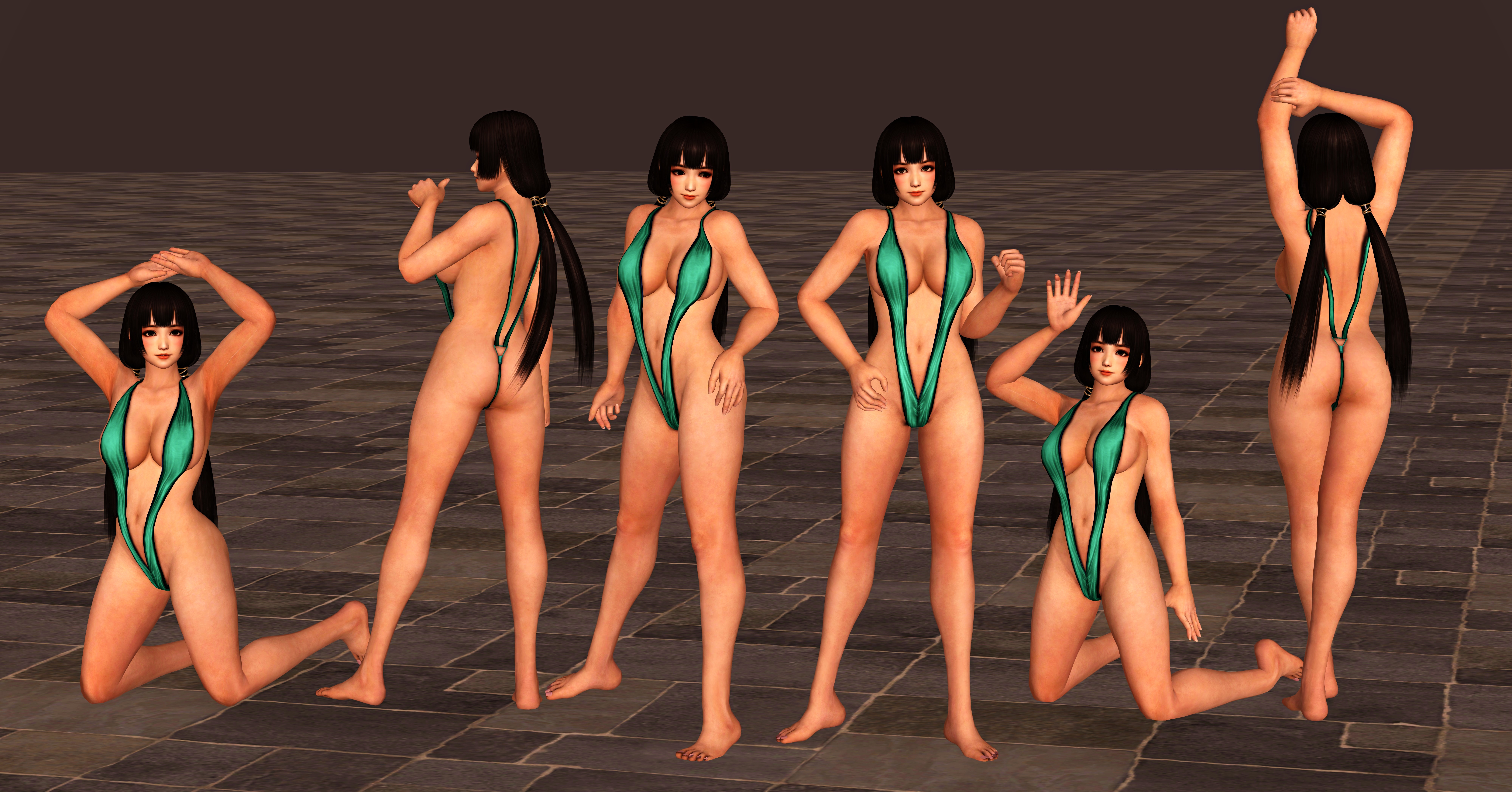 Naotora in swimsuit - Model