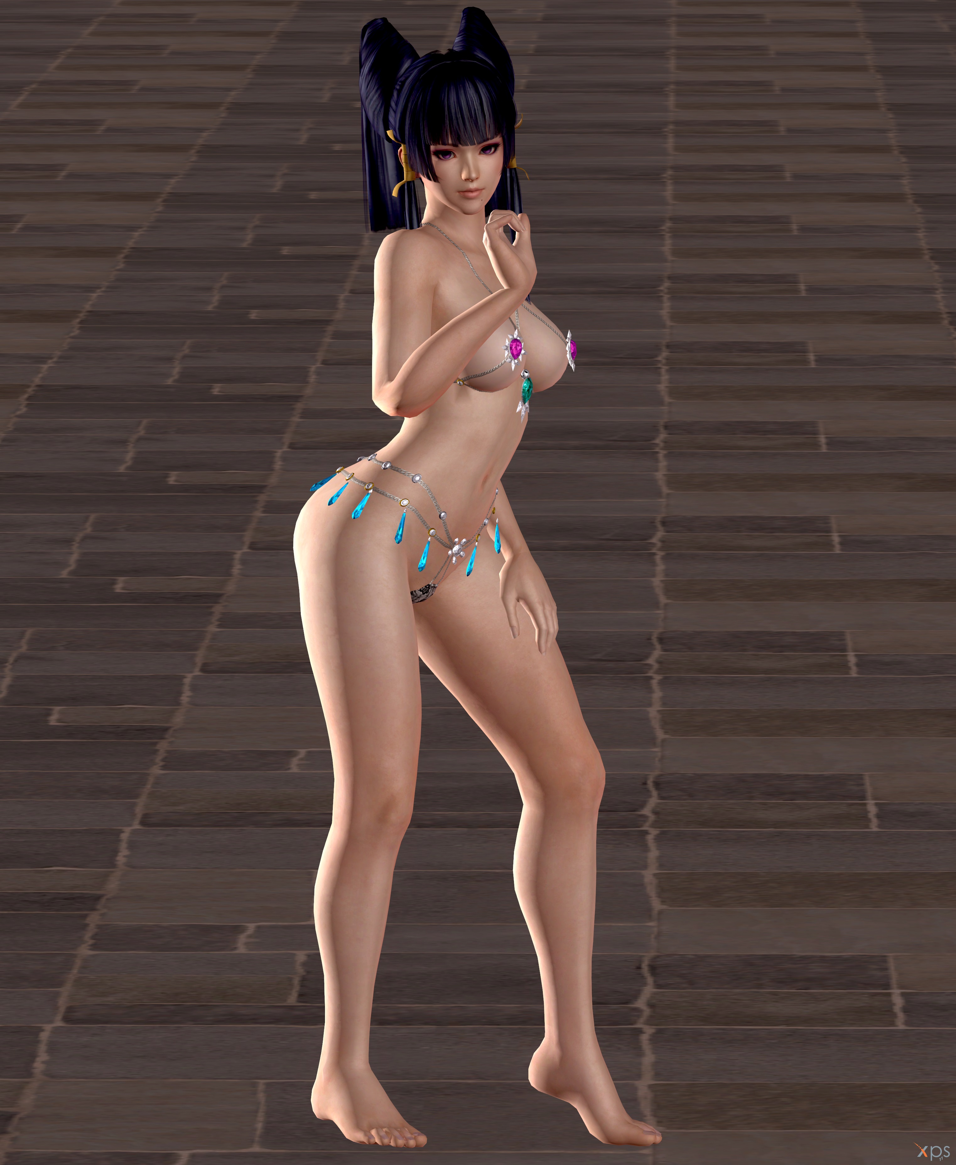 Nyotengu Fortune hairstyle A - model