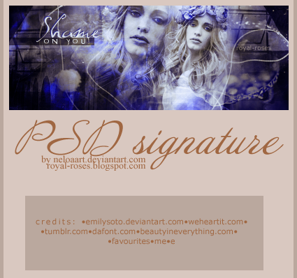 Signature PSD