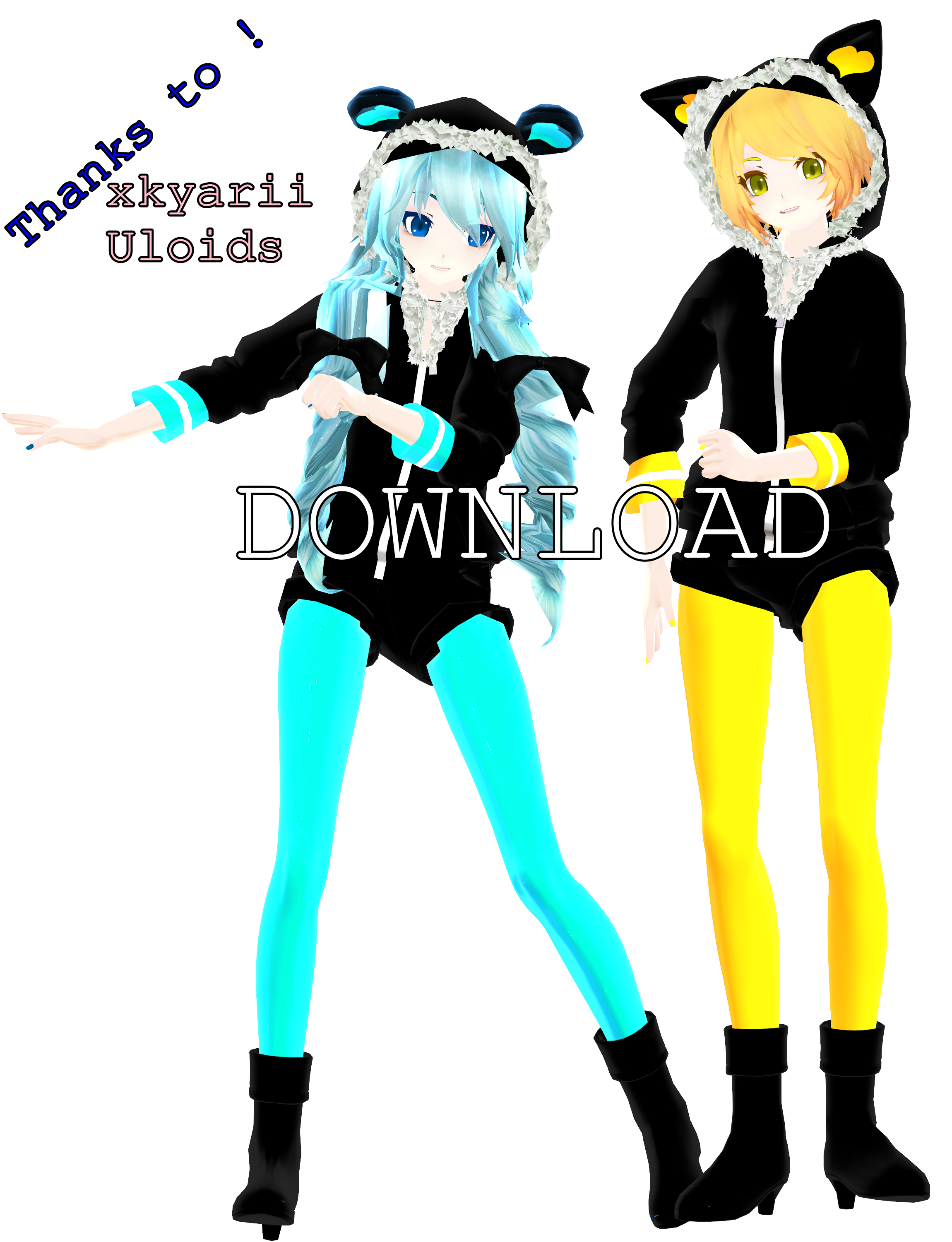 Miku and Rin KDKGS TDA by Kurusou on DeviantArt