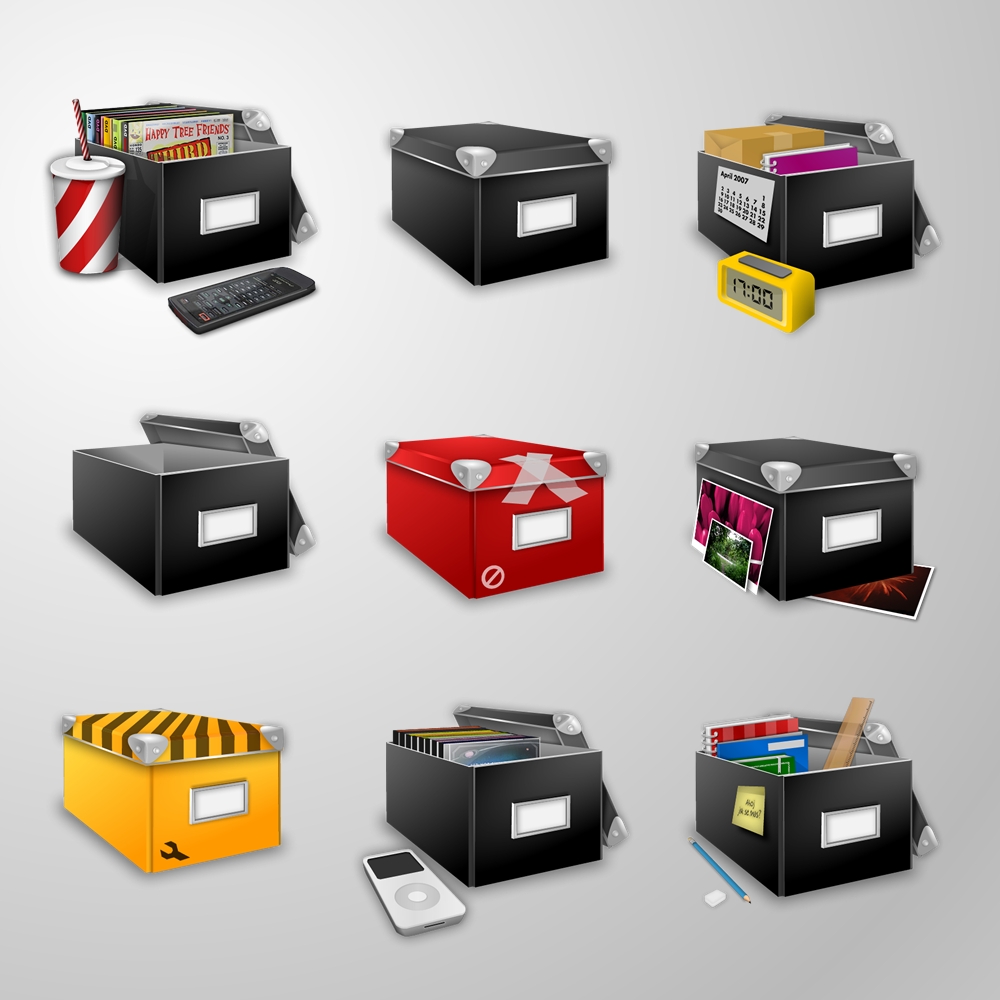 Boxes by SLjodal on DeviantArt