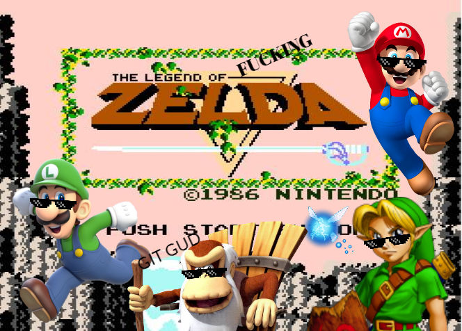 TLOFZ Could-be New Title Screen V2 (Updated) by TheLightning1 on DeviantArt