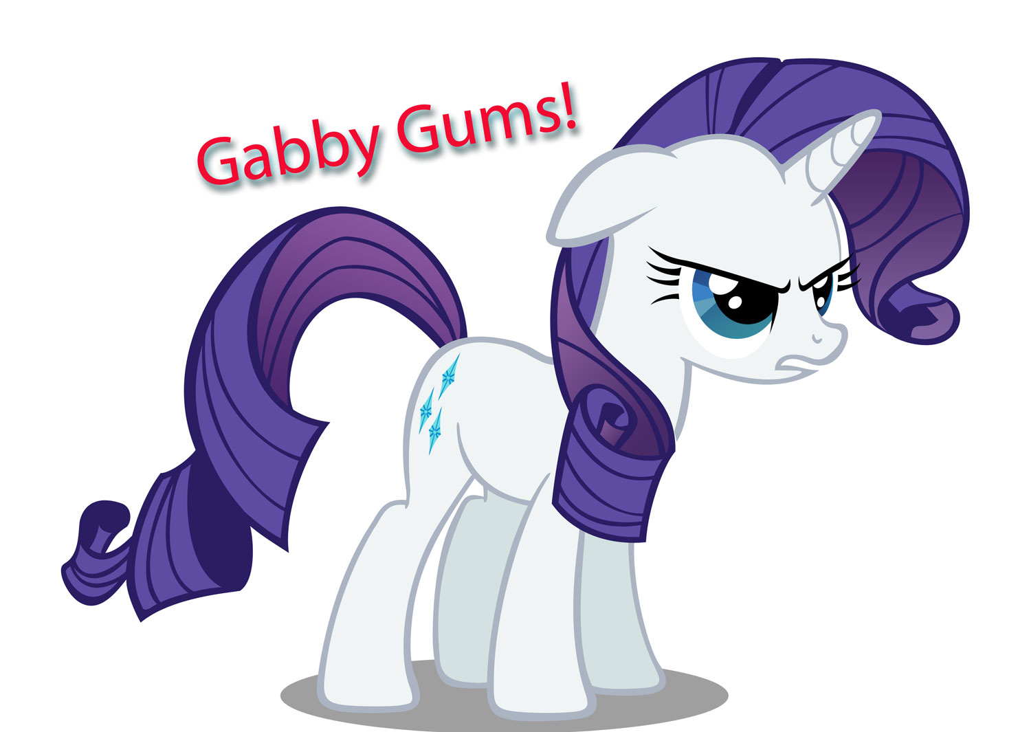 Rarity Is Not Pleased!