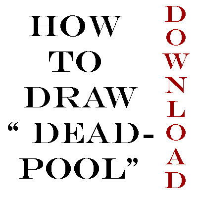 how to draw deadpool