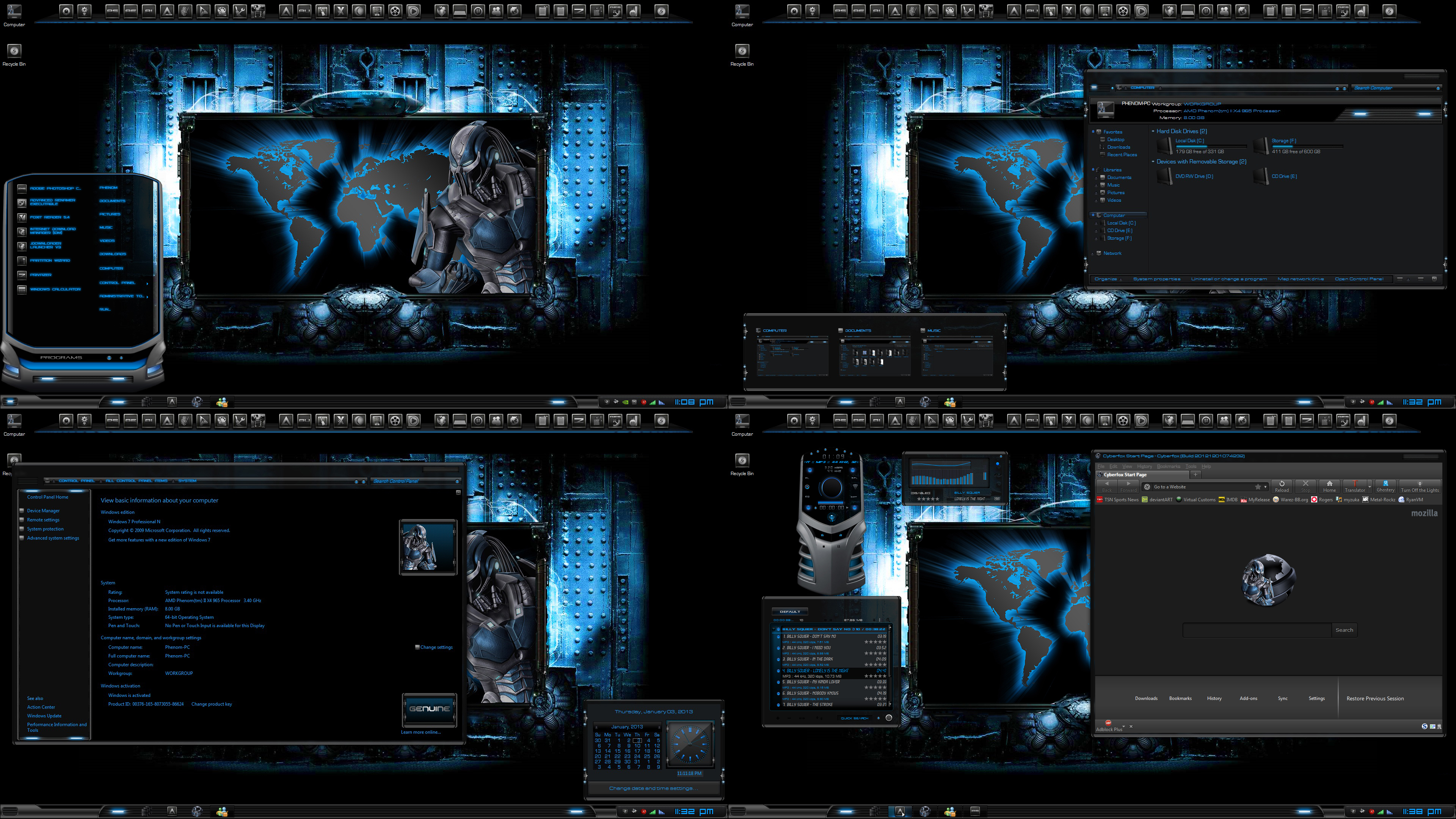 Requiem: The Cyberfox Theme