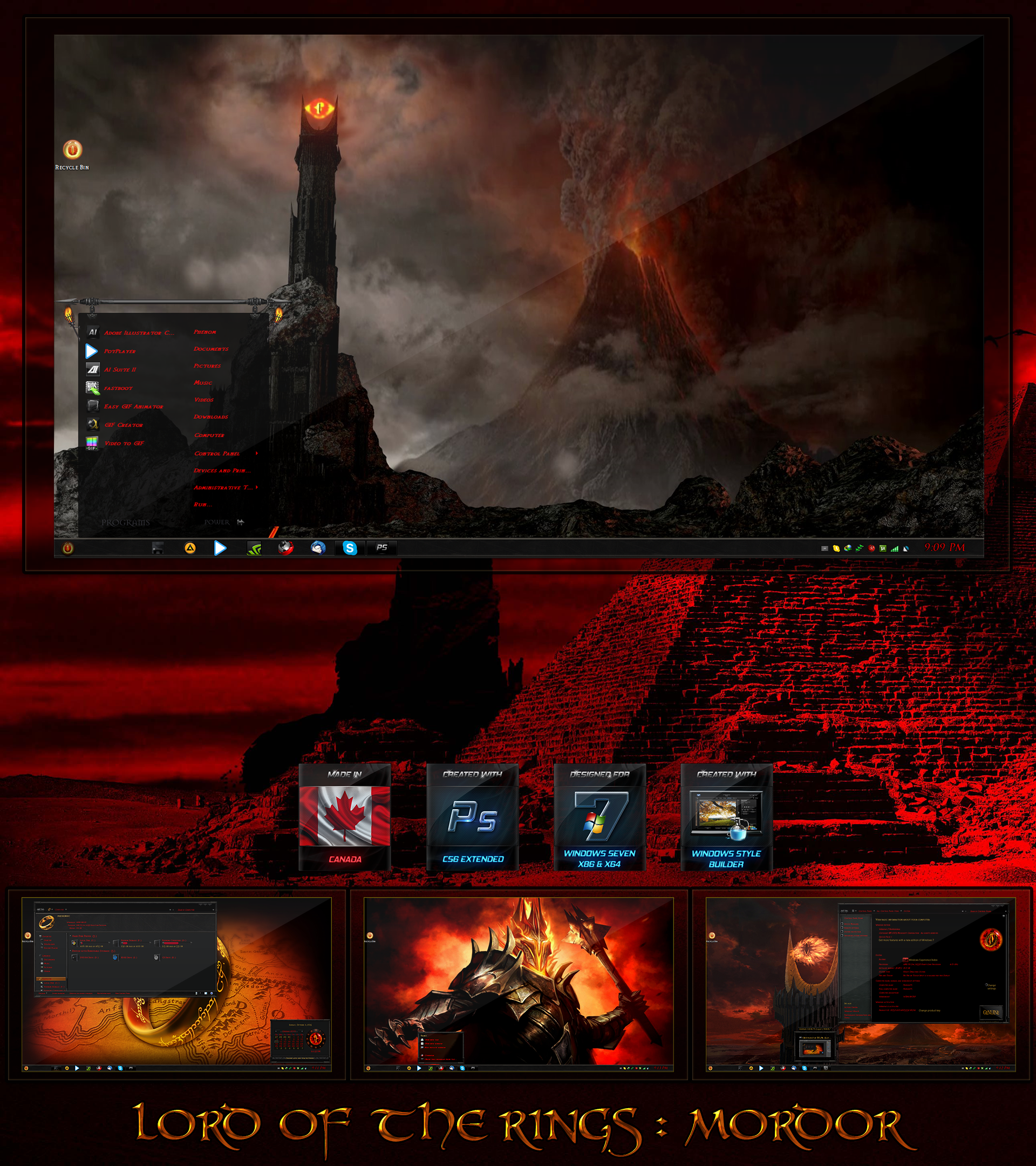 Lord of The Rings : Mordor by R0ck-n-R0lla1