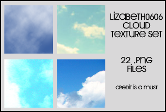cloud texture set by lizabeth0606 on DeviantArt