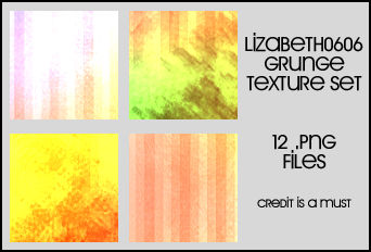 grunge texture set