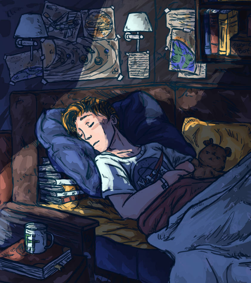 Sleep Spaceman,Sleep and Dream of your Stars [GIF] by LenleG on DeviantArt