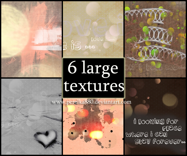 Large textures