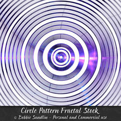 Circle Pattern Fractal Stock