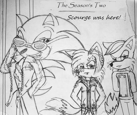 The Season's Two - Scourge was hare poster