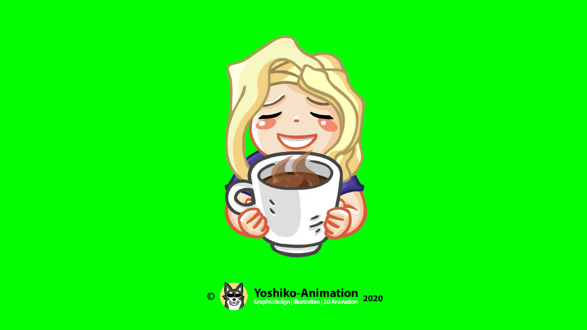 Twitch Alert Design Animated Strawbellycake By Yoshiko Animation