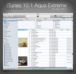 iTunes 10.1 Aqua Extreme