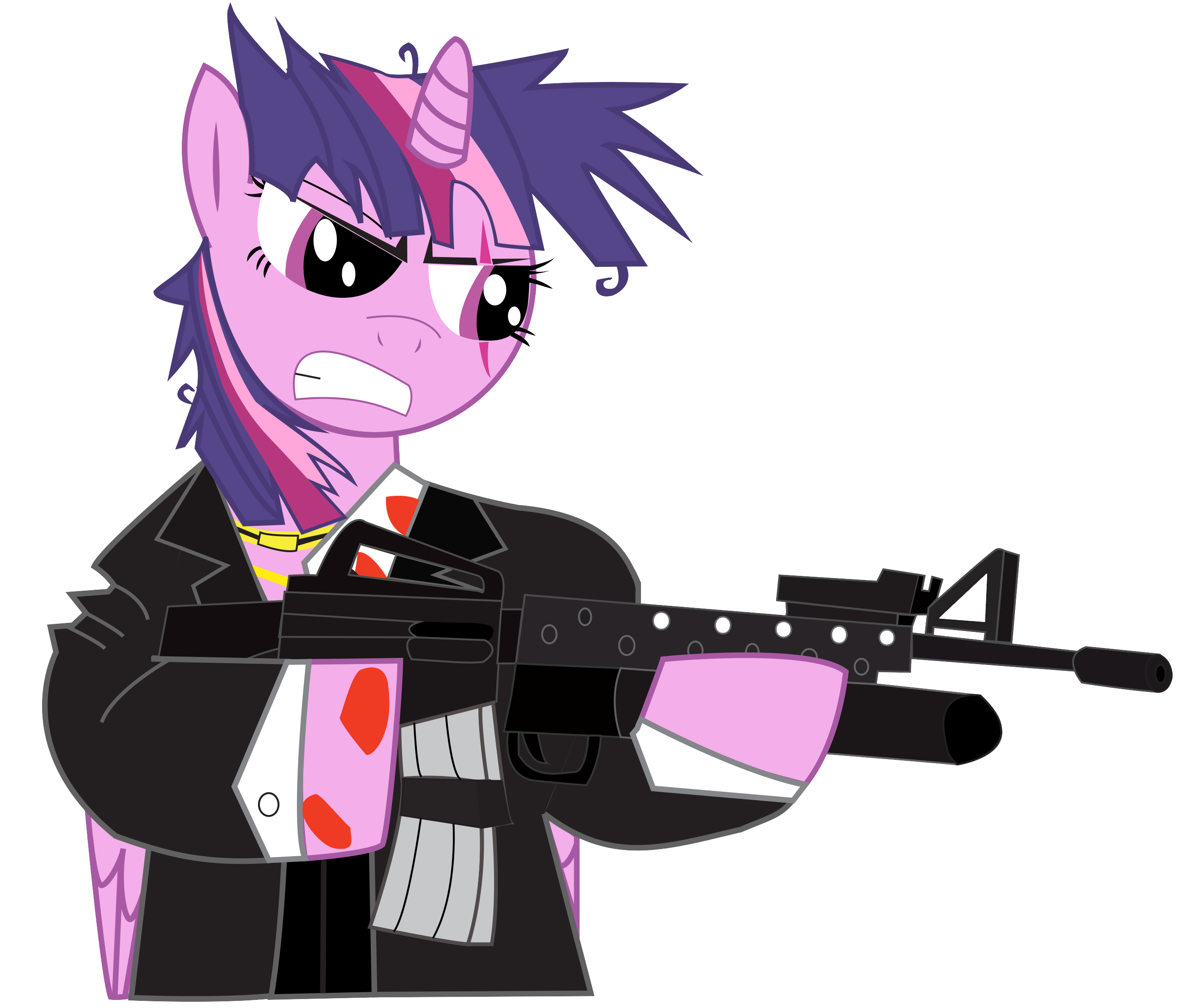 Twilight Sparkle As Tony Montana In Scarface by EJFireLightningArts on ...